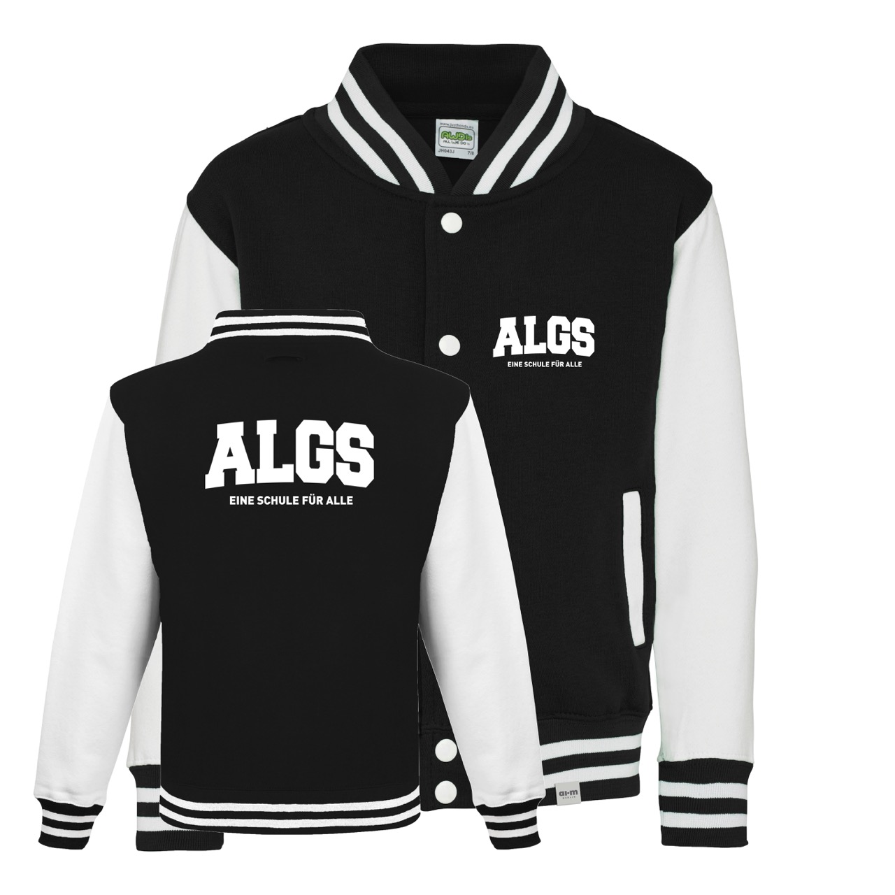 College-Jacke – Black-White
