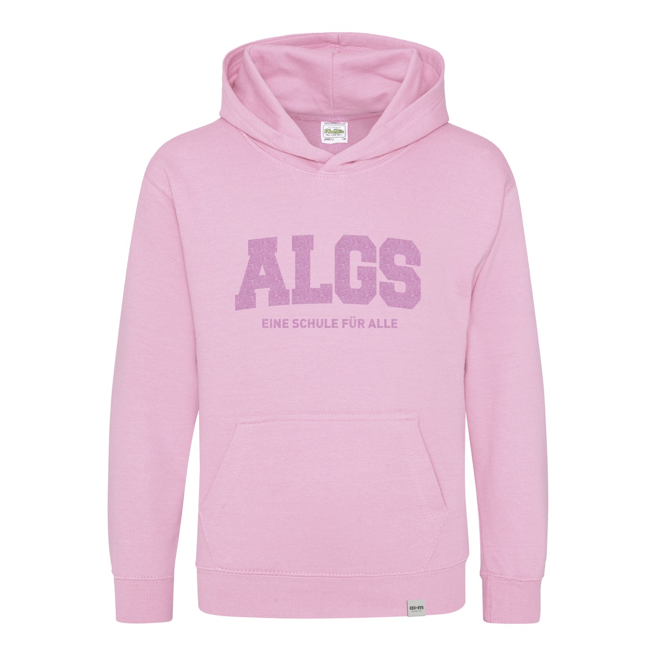 Kapuzenpullover (Hoodie) – Baby-Pink