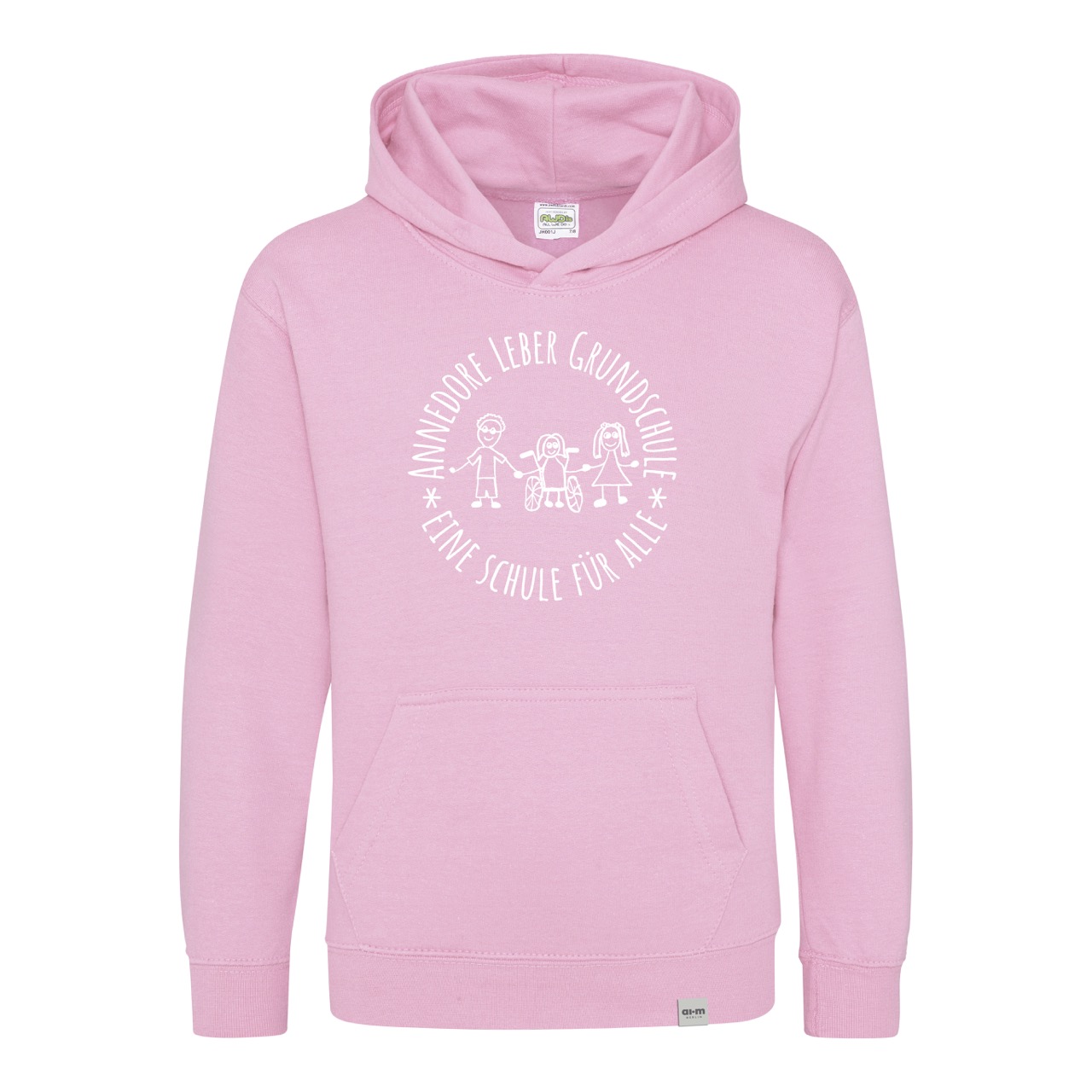 Kapuzenpullover (Hoodie) – Baby-Pink