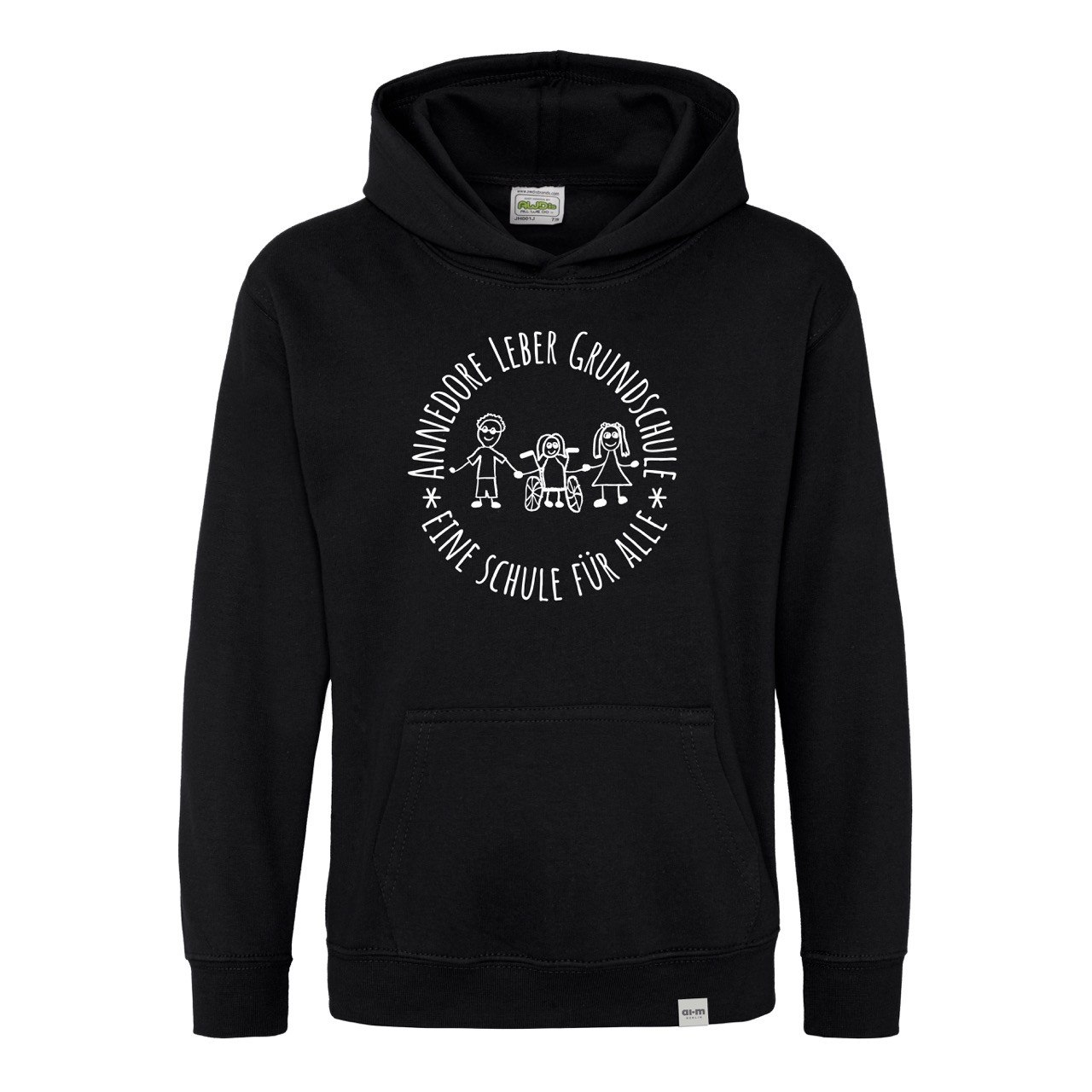Kapuzenpullover (Hoodie) – Deep-Black