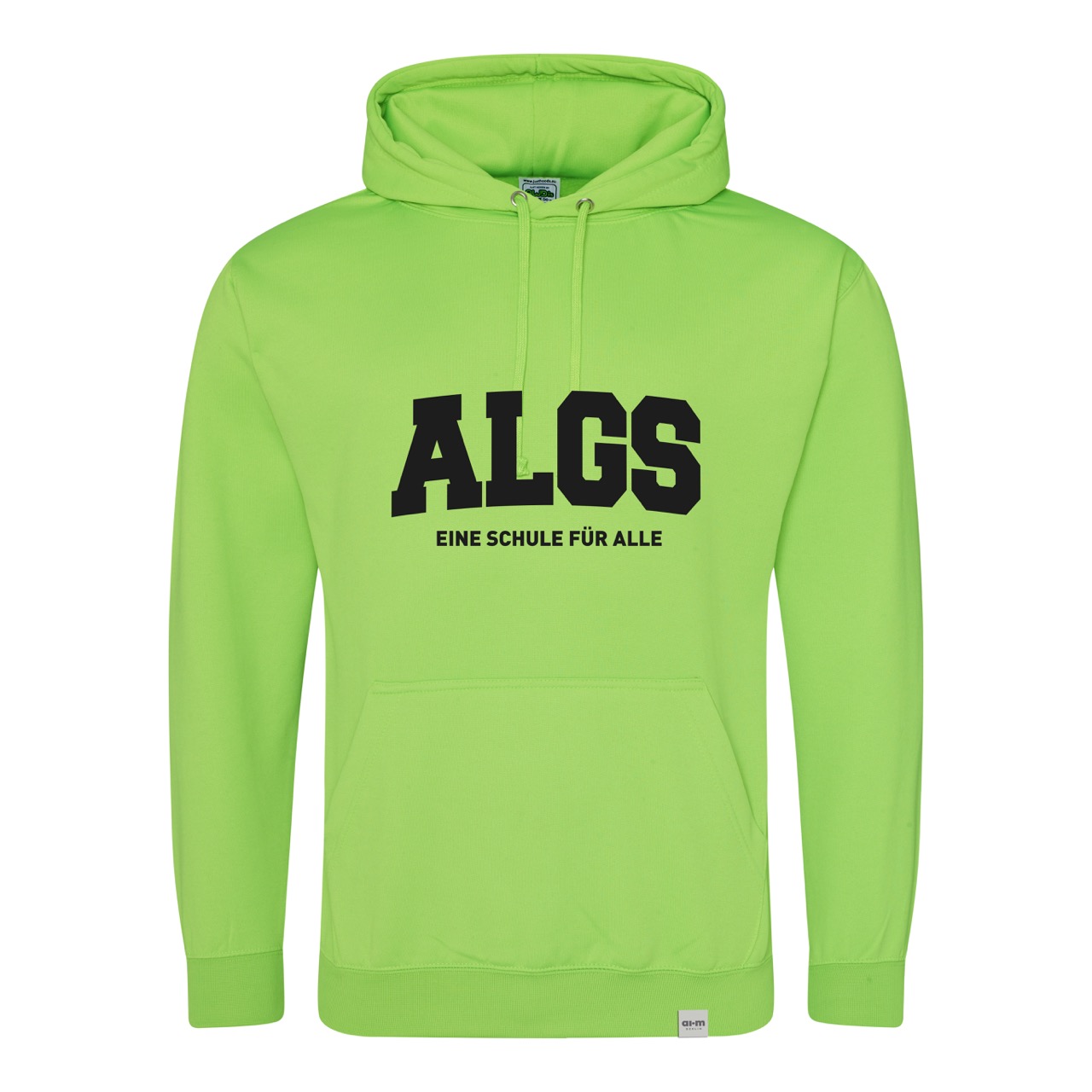 Kapuzenpullover (Hoodie) – Neon-Green
