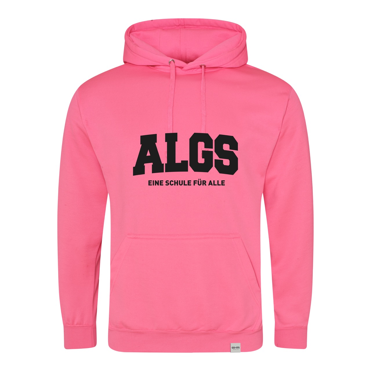 Kapuzenpullover (Hoodie) – Neon-Pink