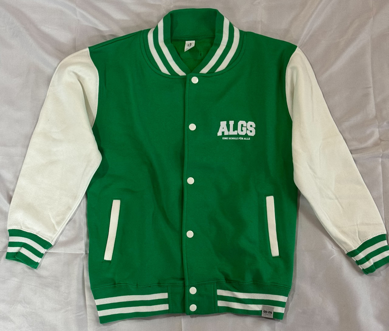 College-Jacke – Green-White