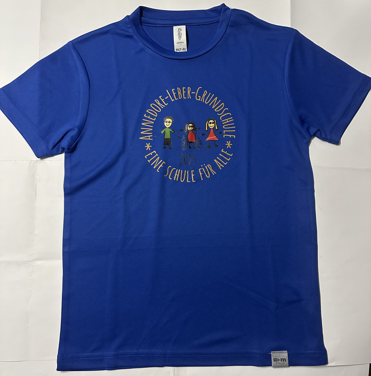Einschulungs-Sport-T-Shirt – Blue