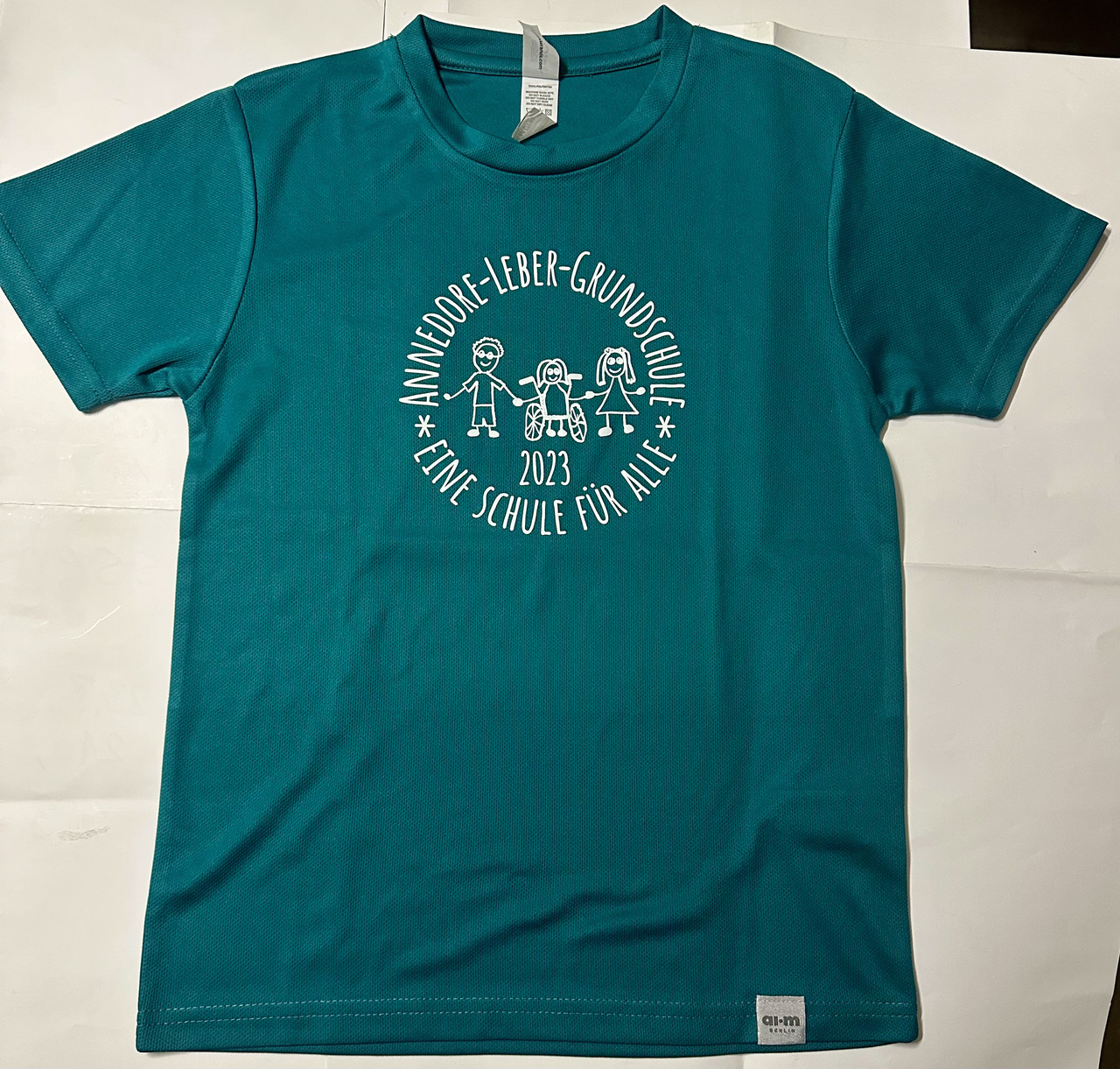 Einschulungs-Sport-T-Shirt – Jade