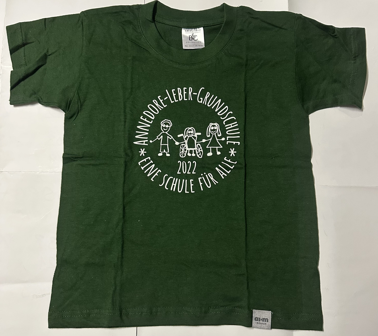 Einschulungs-T-Shirt – Dark-Green