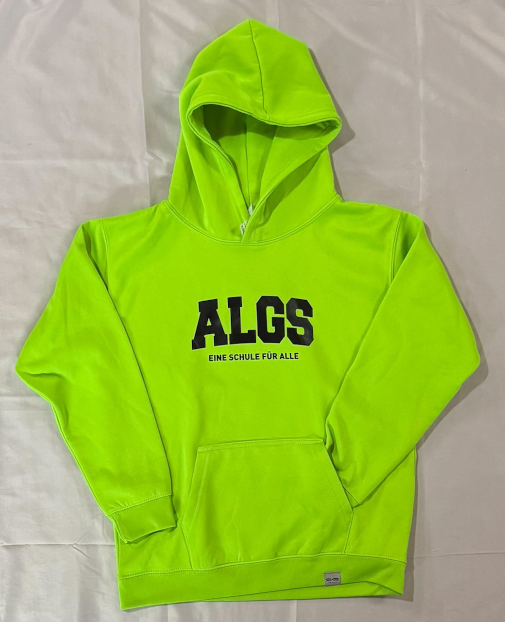 Kapuzenpullover (Hoodie) – Neon-Green