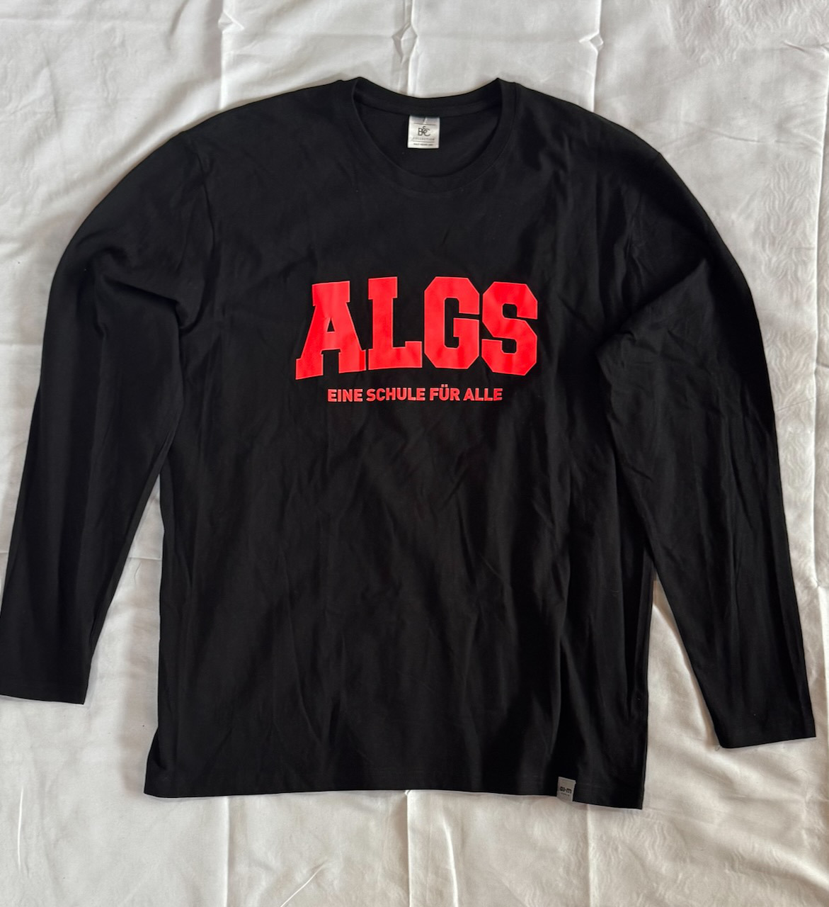Langarm-Shirt – Black