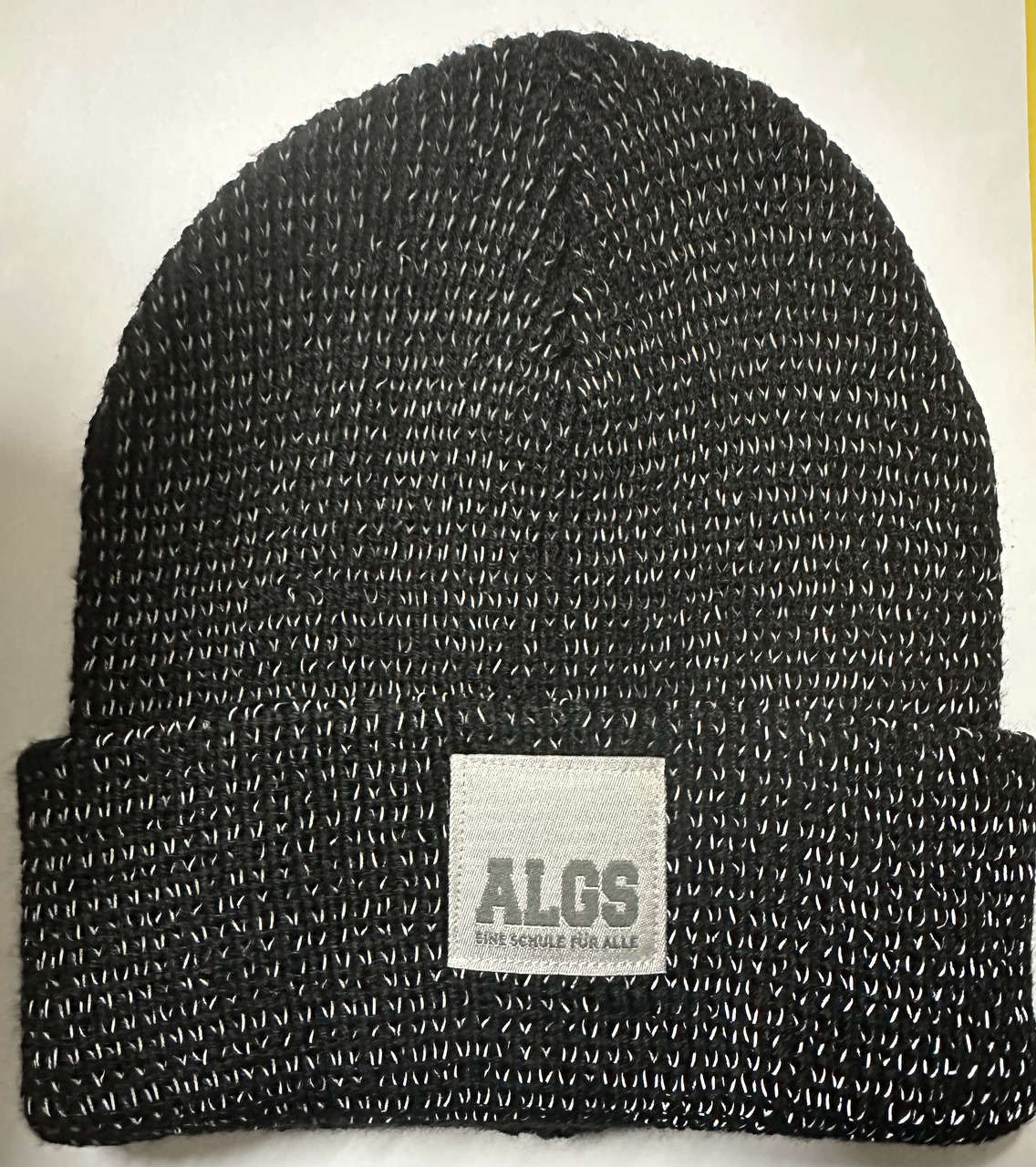 Reflective Beanie – Black