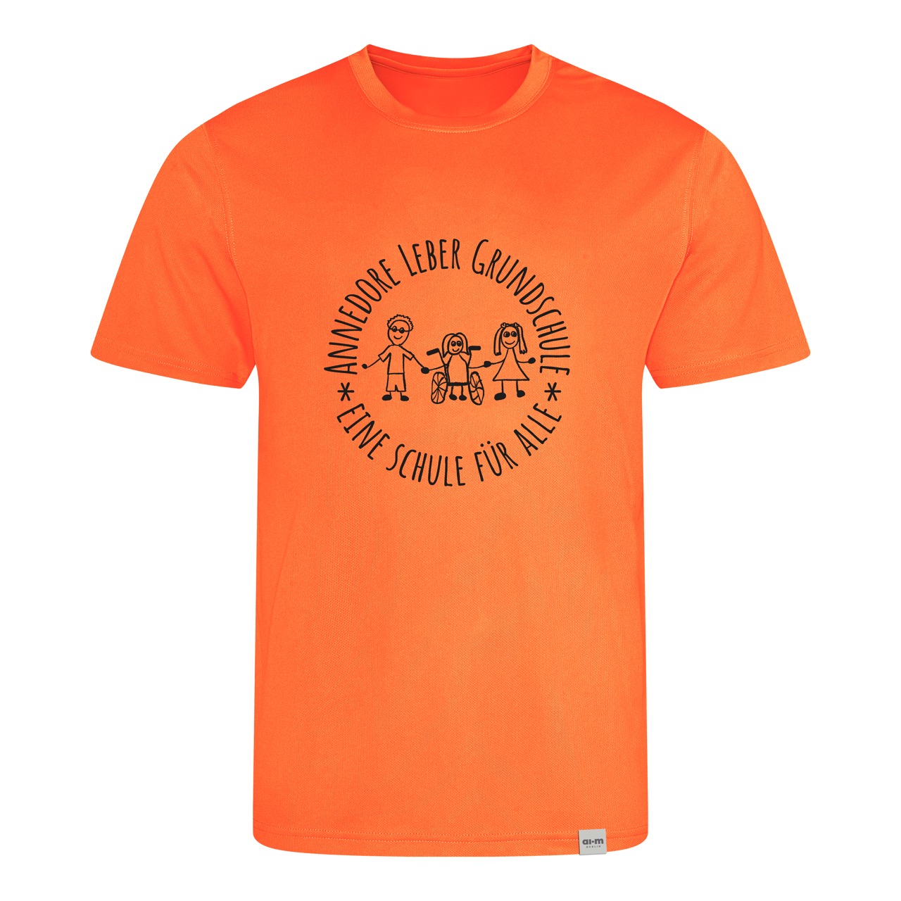 Sport-T-Shirt – Neon-Orange