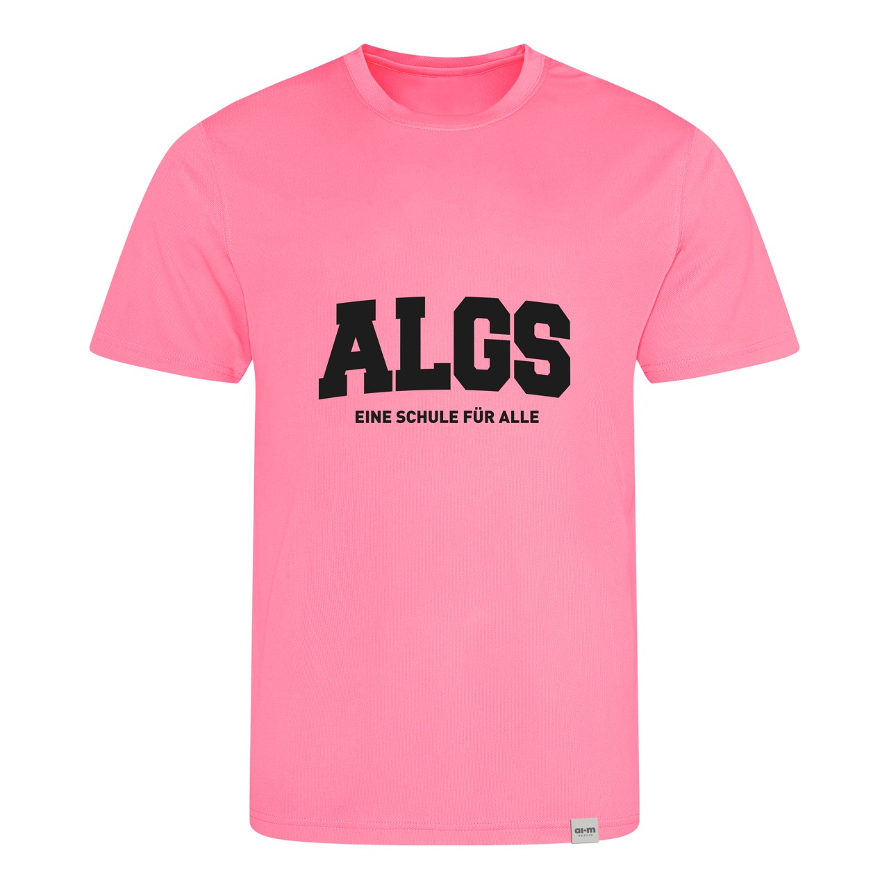 Sport-T-Shirt – Neon-Pink
