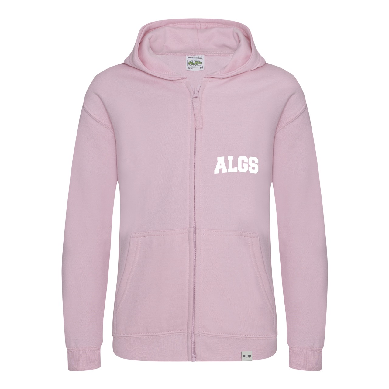 Kapuzenjacke (Zoodie) – Baby-Pink