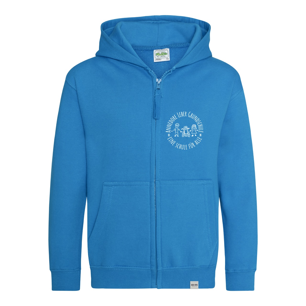 Kapuzenjacke (Zoodie) – Sapphire-Blue